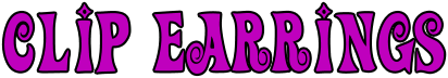 clip earrings
